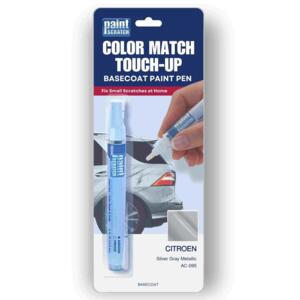 Citroen Silver Gray Metallic (AC-095) Exact-Match Paint Pen – Beginner-Friendly Repair for Small Chips and Scratches (1/2oz)