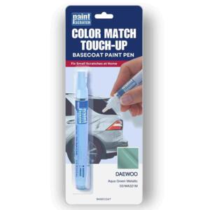 Daewoo Aqua Green Metallic (03/WA321M) Exact-Match Paint Pen – Beginner-Friendly Repair for Small Chips and Scratches (1/2oz)