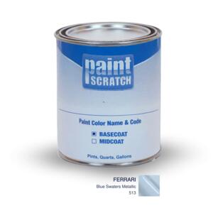Ferrari Blue Swaters Metallic (513) PRO Touch Up Paint for Spray Guns (1 Gallon)