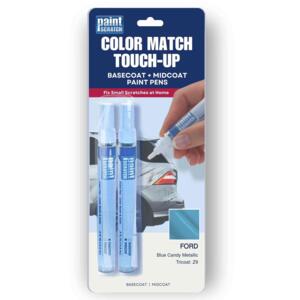 Ford Blue Candy Metallic Tricoat (Z9) Exact-Match Tricoat Paint Pens – Beginner-Friendly Repair for Small Chips and Scratches (Two 1/2oz Pens)