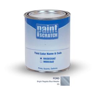 Ford Bright Regatta Blue Metallic (3G) PRO Touch Up Paint for Spray Guns (1 Gallon)