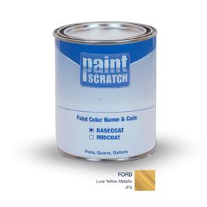 Ford Luxe Yellow Metallic (JFS) PRO Touch Up Paint for Spray Guns (1 Gallon)