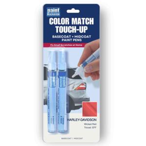 Harley-Davidson Wicked Red Tricoat (EFF) Exact-Match Tricoat Paint Pens – Beginner-Friendly Repair for Small Chips and Scratches (Two 1/2oz Pens)