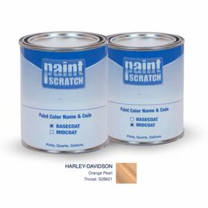 Harley-Davidson Orange Pearl Tricoat (S28621) PRO Tricoat Touch Up Paint for Spray Guns (1 Gallon)