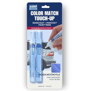 Honda-Motorcycle Candy Lightning Blue Tricoat (PB-325C) Exact-Match Tricoat Paint Pens – Beginner-Friendly Repair for Small Chips and Scratches (Two 1/2oz Pens)