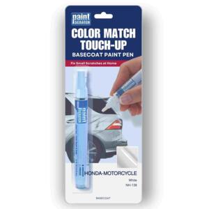 Honda-Motorcycle White (NH-138) Exact-Match Paint Pen – Beginner-Friendly Repair for Small Chips and Scratches (1/2oz)