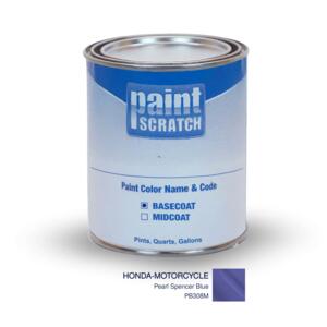 Honda-Motorcycle Pearl Spencer Blue (PB308M) PRO Touch Up Paint for Spray Guns (1 Gallon)