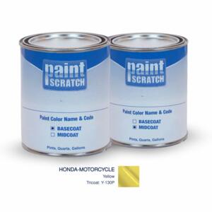 Honda-Motorcycle Yellow Tricoat (Y-130P) PRO Tricoat Touch Up Paint for Spray Guns (1 Gallon)