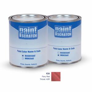 Kia Fiery Red Tricoat (A3R) PRO Tricoat Touch Up Paint for Spray Guns (1 Gallon)