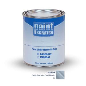 Mazda Pacific Blue Mica Pearl Metallic (5E) PRO Touch Up Paint for Spray Guns (1 Gallon)