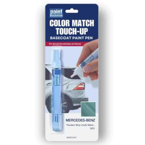 Mercedes-Benz Flandern Blue (matt) Metallic (5251) Exact-Match Paint Pen – Beginner-Friendly Repair for Small Chips and Scratches (1/2oz)