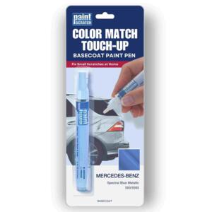 Mercedes-Benz Spectral Blue Metallic (593/5593) Exact-Match Paint Pen – Beginner-Friendly Repair for Small Chips and Scratches (1/2oz)