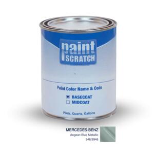 Mercedes-Benz Aegean Blue Metallic (946/5946) PRO Touch Up Paint for Spray Guns (1 Gallon)