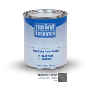 Mercedes-Benz Anthracite Grey Metallic (172) PRO Touch Up Paint for Spray Guns (1 Gallon)