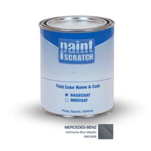 Mercedes-Benz Anthrazite Blue Metallic (998/5998) PRO Touch Up Paint for Spray Guns (1 Gallon)