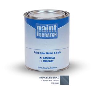 Mercedes-Benz Caspian Blue Metallic (950/5950) PRO Touch Up Paint for Spray Guns (1 Gallon)