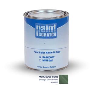 Mercedes-Benz Smaragd Green Metallic (989/6989) PRO Touch Up Paint for Spray Guns (1 Gallon)