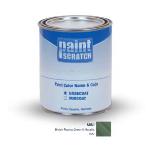 Mini British Racing Green II Metallic (B22) PRO Touch Up Paint for Spray Guns (1 Gallon)