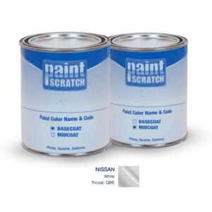 Nissan White Tricoat (QBE) PRO Tricoat Touch Up Paint for Spray Guns (1 Gallon)