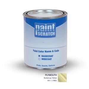Plymouth Buttercup Yellow (AA-1 (1960)) PRO Touch Up Paint for Spray Guns (1 Gallon)