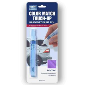 Pontiac Impression Blue Metallic (20/WA692R) Exact-Match Paint Pen – Beginner-Friendly Repair for Small Chips and Scratches (1/2oz)