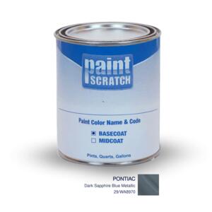 Pontiac Dark Sapphire Blue Metallic (29/WA8970) PRO Touch Up Paint for Spray Guns (1 Gallon)