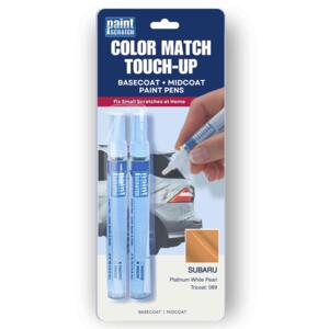 Subaru Platinum White Pearl Tricoat (089) Exact-Match Tricoat Paint Pens – Beginner-Friendly Repair for Small Chips and Scratches (Two 1/2oz Pens)
