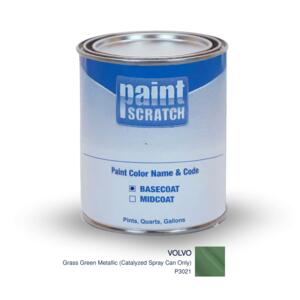 Volvo Grass Green Metallic (Catalyzed Spray Can Only) (P3021) PRO Touch Up Paint for Spray Guns (1 Gallon)
